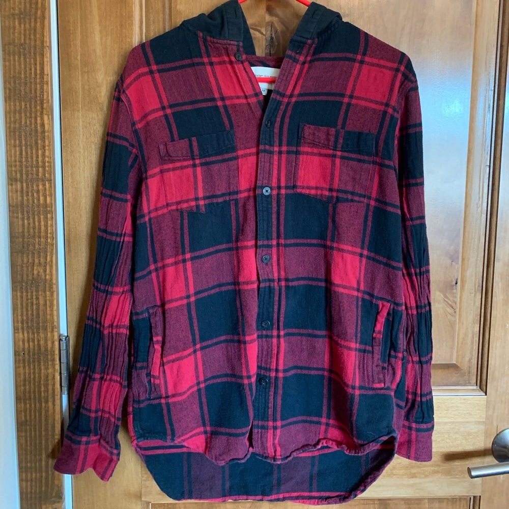 Modern Amusement Mens Medium Flannel Hoodie